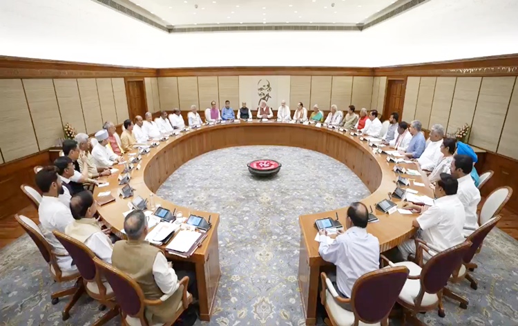 Newly-formed NDA govt holds first Cabinet meeting in New Delhi