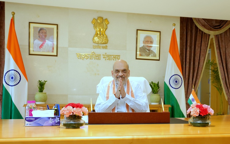 Union Minister Amit Shah assumes charge as Minister of Cooperation