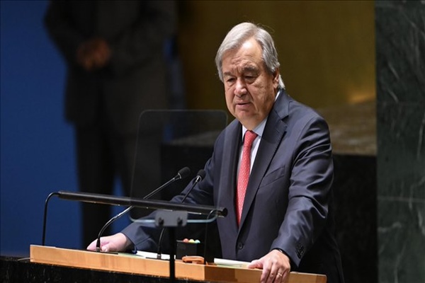 UN Secretary-General Antonio Guterres expresses deep concern about increasing conflict in Myanmar