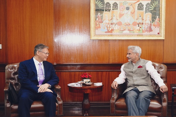 Chinese Ambassador Xu Feihong Meets EAM Dr S. Jaishankar in Delhi