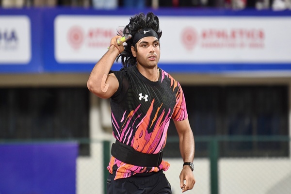 ओलंपिक और विश्व चैंपियन भाला फ़ेंक खिलाडी नीरज चोपड़ा फिनलैंड के तुर्कू में पावो नूरमी स्टेडियम में विश्व एथलेटिक्स कॉन्टिनेंटल गोल्ड टूर में हिस्‍सा लेंगे