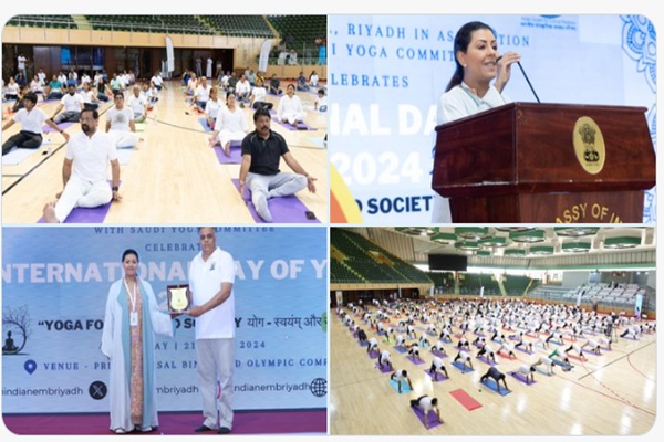 Riyadh Celebrates 10th International Day of Yoga under “Yoga for Self and Society”