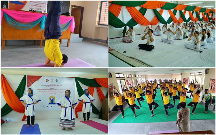 Bangladesh: Yoga programme held at Chittagong ahead of IYD 2024