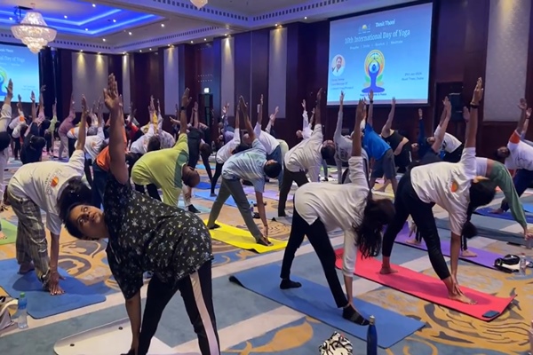 Dubai residents embraced wellness by participating in International Day of Yoga celebrations