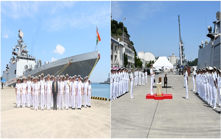 Japan-India maritime exercise commences at Yokosuka