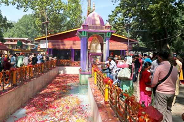 J&K: Mela Kheer Bhawani being celebrated with fervor at Tulmulla