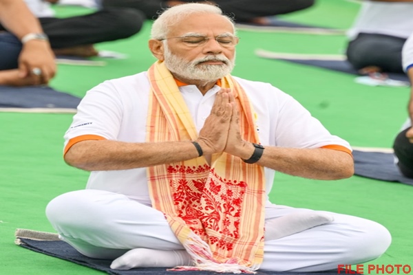 PM Modi to Lead 10th International Day of Yoga Celebrations in Srinagar