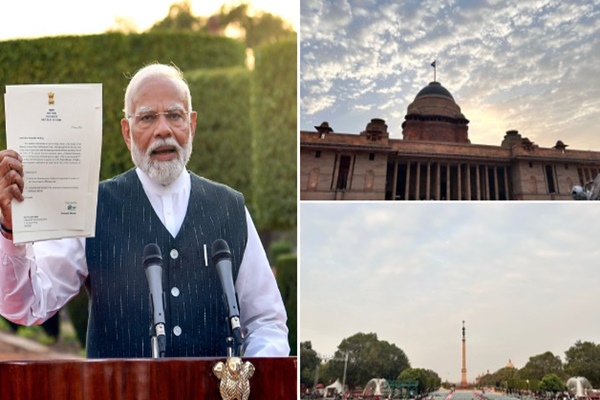 All set for swearing in ceremony of PM Modi for a consecutive 3rd term