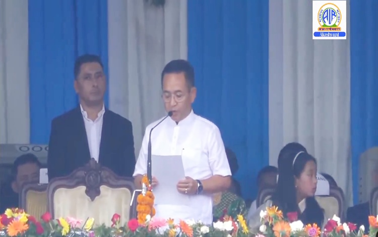 Prem Singh Tamang takes oath as CM of Sikkim for the second time