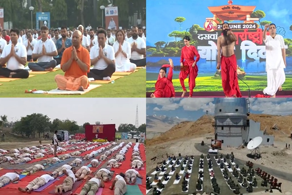 India Celebrates International Day of Yoga Nationwide