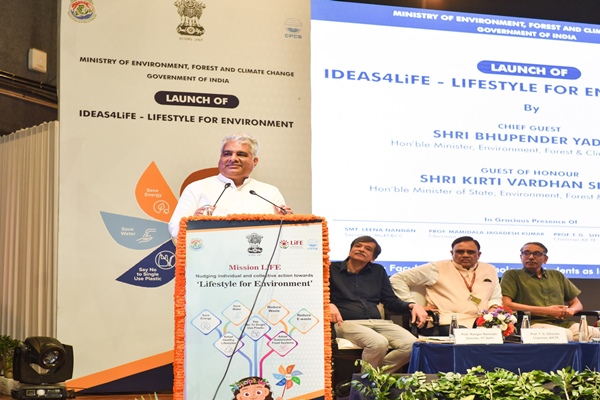 Union Minister Bhupender Yadav launches Ideas4LiFE initiative at IIT Delhi