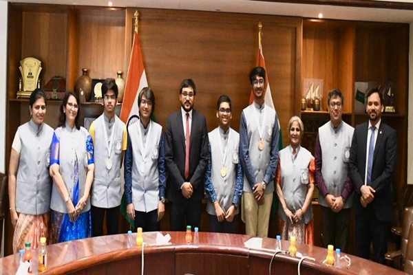 Indian Team Wins one Gold, Two Silver, and a Bronze at 56th International Chemistry Olympiad