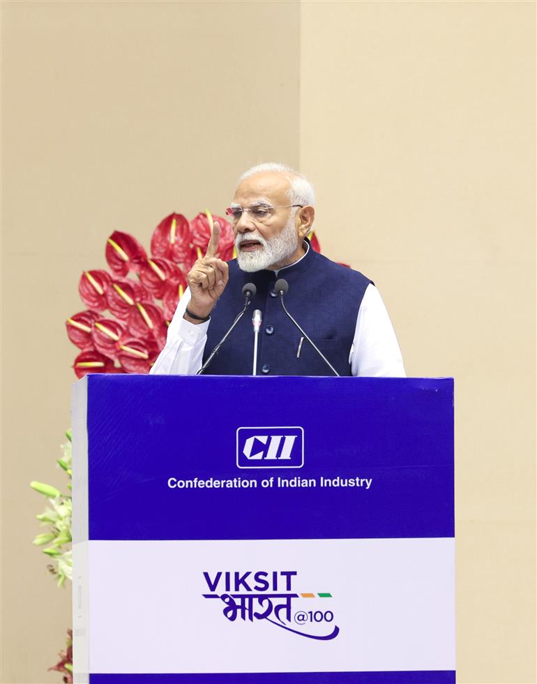 भारत की जीडीपी 8 प्रतिशत की दर से बढ़ रही है: प्रधानमंत्री मोदी