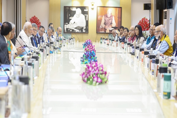 PM Modi interacts with prominent economists to gather views, suggestions ahead of Union Budget