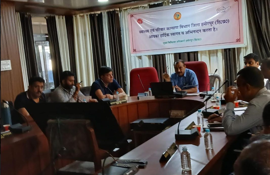 प्रदेश में ज़िला स्तरीय मासिक मूल्यांकन बैठक का आयोजन