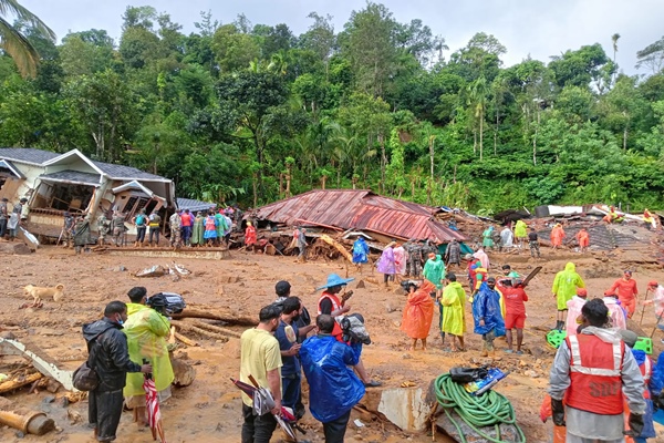 ৱাইনাডৰ ভূমিস্খলনৰ ঘটনাত নিহত লোকাৰ সংখ্যা ২৭৪লৈ বৃদ্ধি