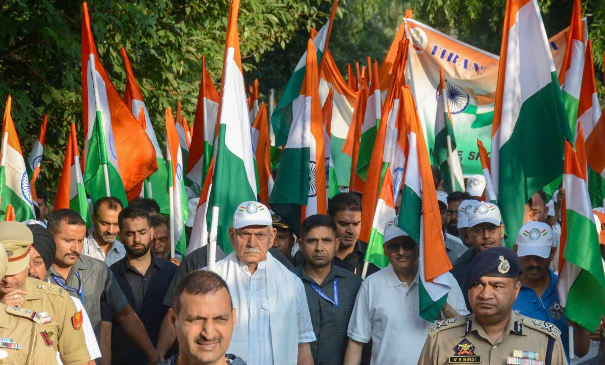 जम्मू-कश्मीर के लोगों द्वारा निकाली गई तिरंगा यात्रा प्रेरणादायक है: प्रधानमंत्री नरेंद्र मोदी 