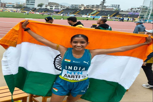 Aarti wins Bronze Medal in Women’s 10000m race walk event at World U20 Athletics Championships