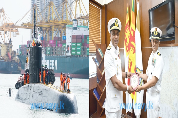 Indian Navy’s INS Shalki Arrives in Colombo for Two-Day Visit