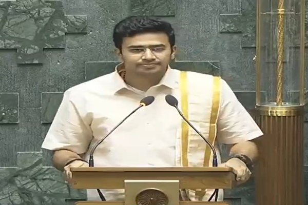 Lok Sabha Discusses Education Budget: BJP’s Tejasvi Surya Highlights Improvements, Congress’s Mohammad Jawed Criticizes Vacancies