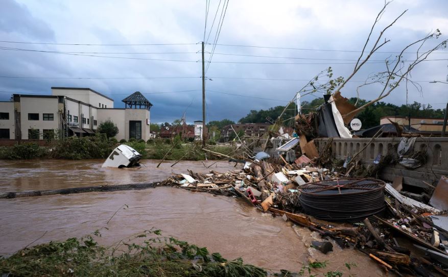 US: At least 105 people died after catastrophic flooding due to Hurricane Helene