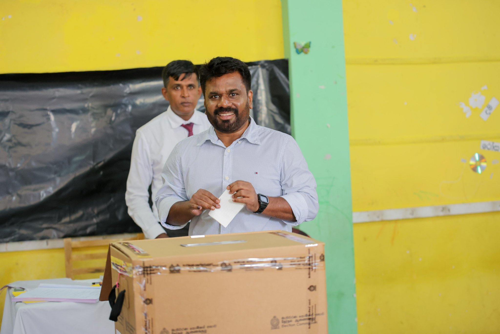 Sri Lanka Presidential Elections: NPP leader Anura Kumara Dissanayake secures vote in postal ballots