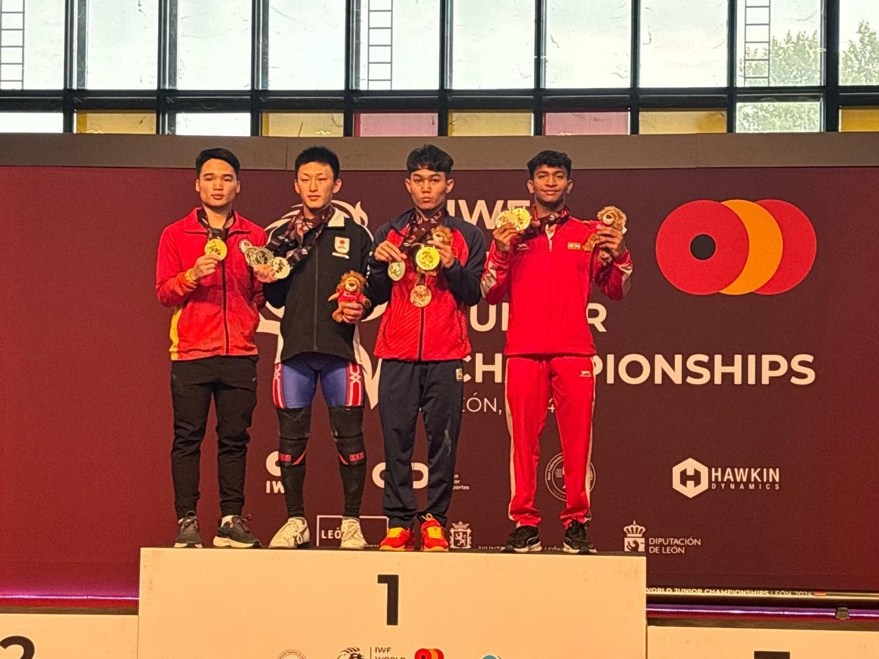 India’s Dhanush Loganathan Wins Bronze in Men’s 55kg at IWF Junior World Championships 2024