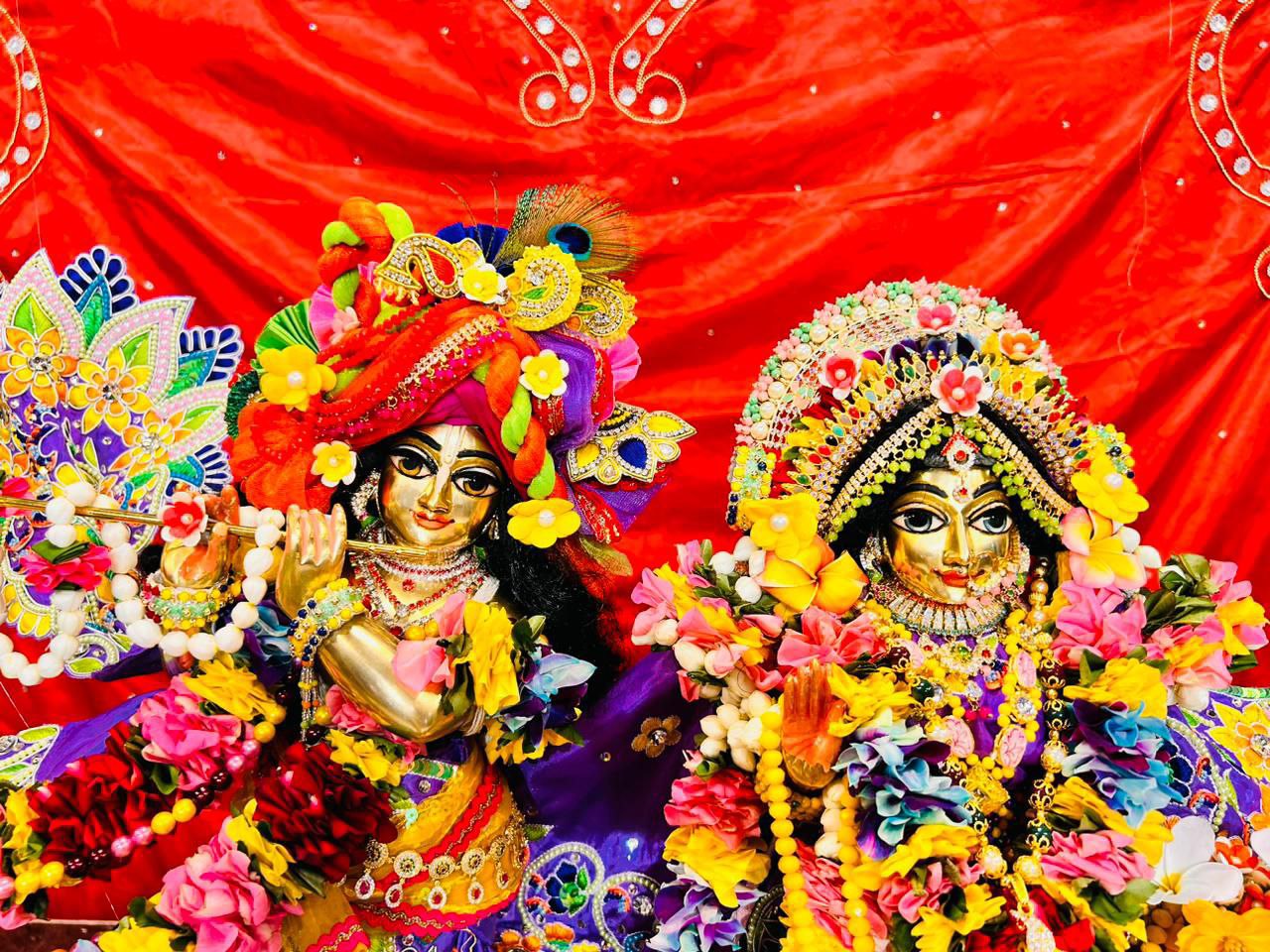 मथुरा के बरसाना में राधा रानी का जन्मोत्सव हर्षोल्लास के वातावरण में मनाया जा रहा है
