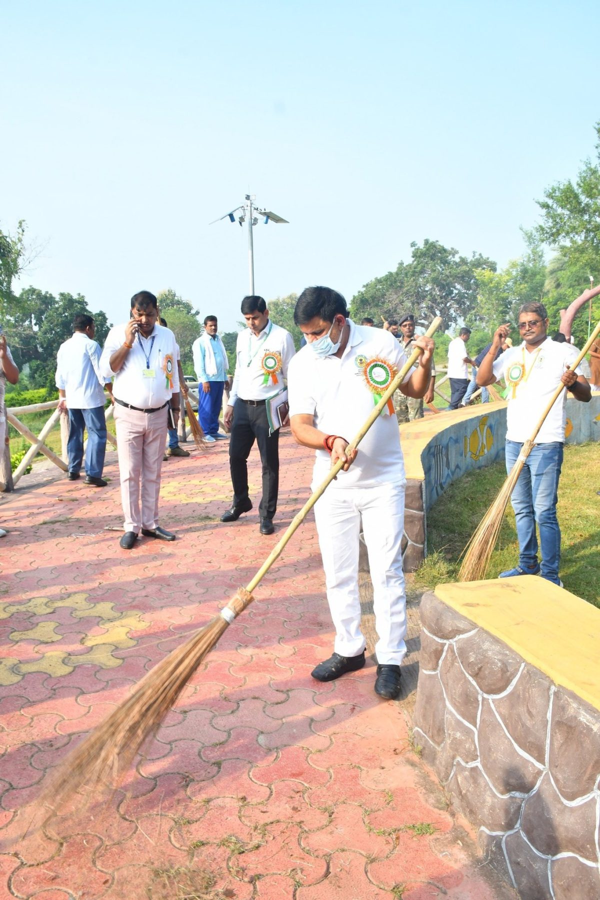 गुजरात में स्वच्छता ही सेवा अभियान को चार दिन पूरे