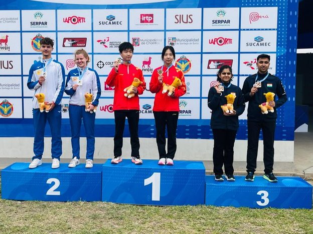 गौतमी भनोट और अजय मलिक की जोड़ी ने ISSF जूनियर विश्व चैंपियनशिप में कांस्य पदक जीता