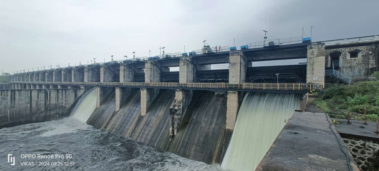 लातूर जिल्ह्यातल्या मांजरा धरणातून पाण्याचा विसर्ग