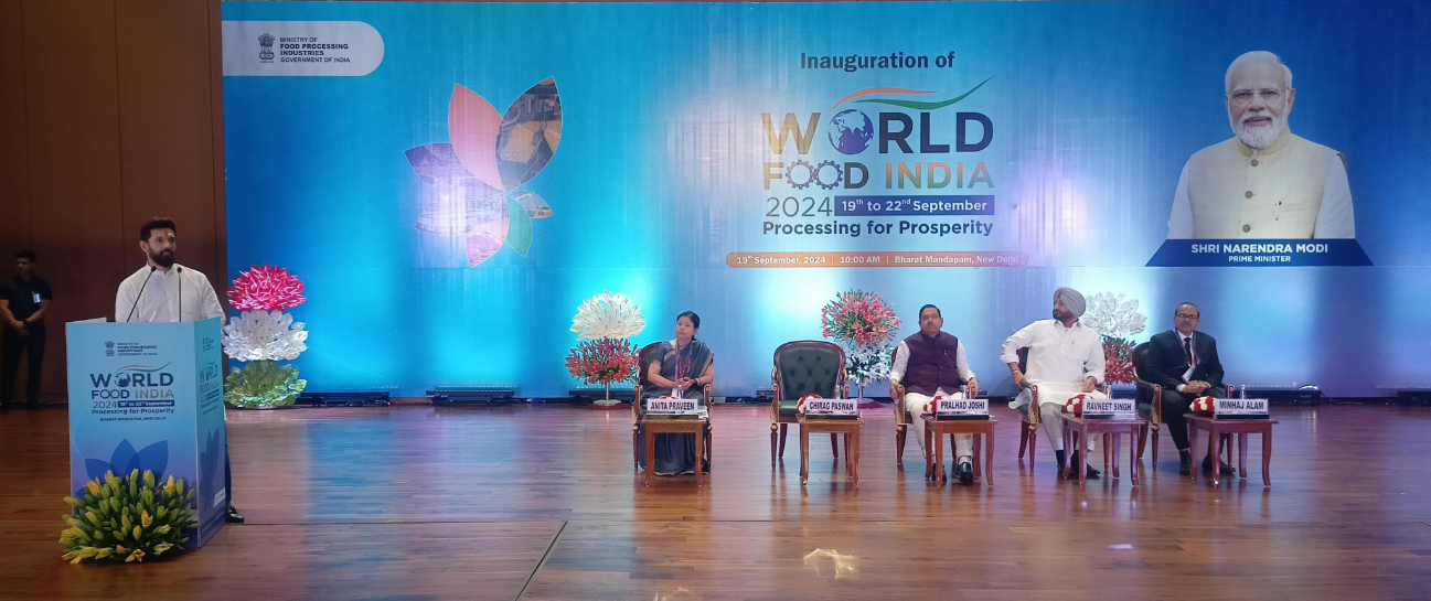 Four-day mega event, World Food India begins in Delhi