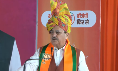 BJP’s National President, JP Nadda releases party’s manifesto for Haryana Assembly elections     