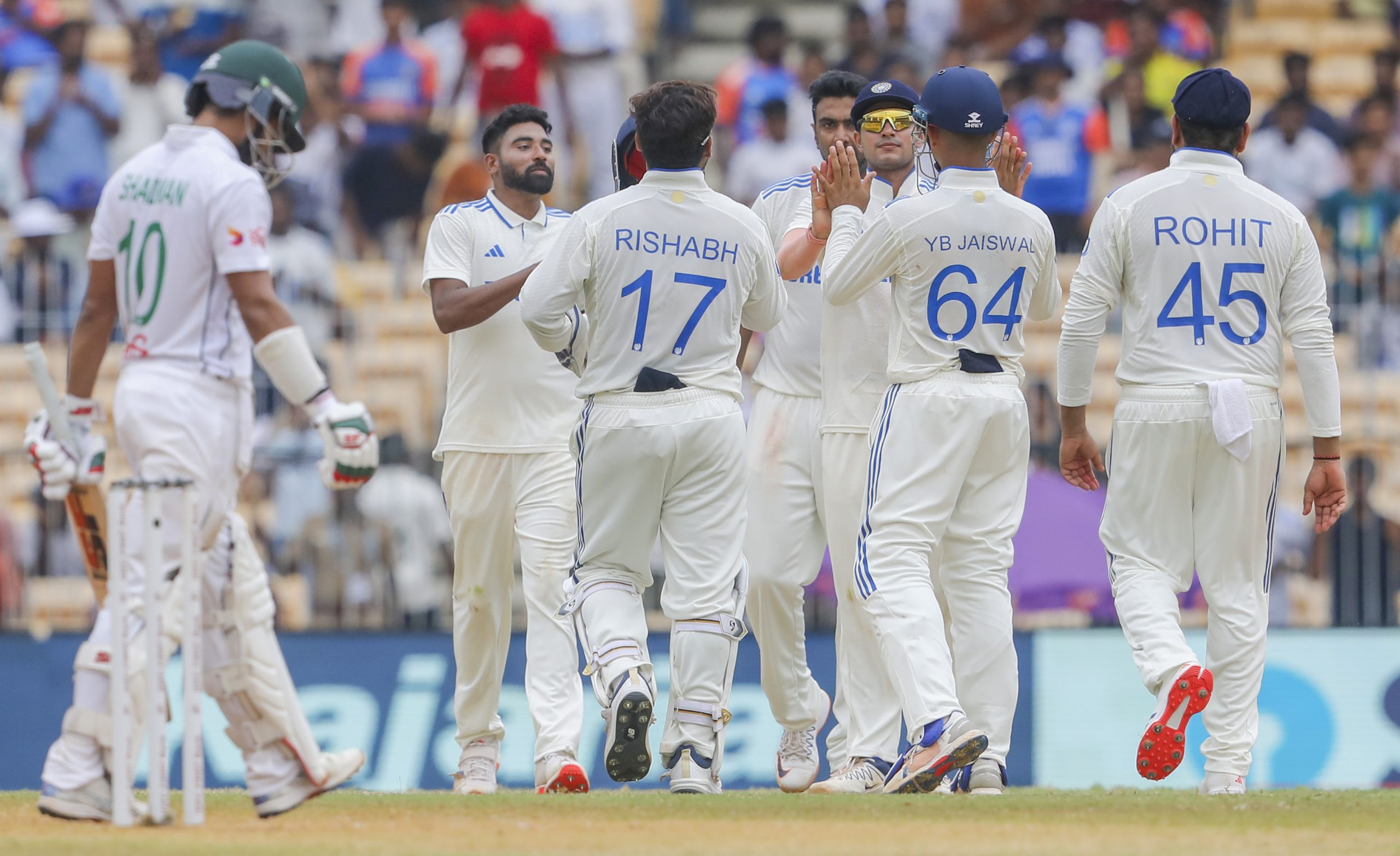 No changes in Indian cricket squad for 2nd test match against Bangladesh