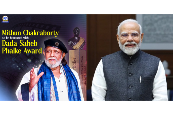 PM Modi congratulates actor Mithun Chakraborty on being conferred Dada Saheb Phalke award