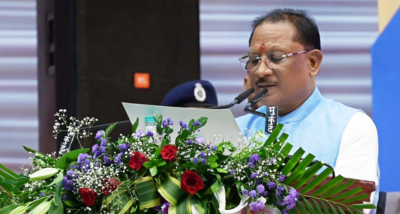 छत्तीसगढ़ के मुख्यमंत्री विष्णुदेव साय ने आज रायपुर के इंडोर स्टेडियम में ‘स्वच्छता ही सेवा’ अभियान-ग्रामीण का शुभारंभ किया
