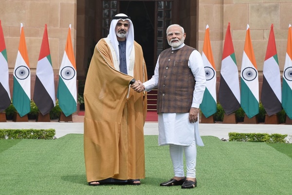 PM Modi holds delegation level talks with Crown Prince of Abu Dhabi in New Delhi