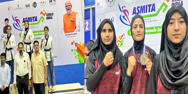 Nazira Banoo Wins Gold in Taekwondo at Khelo India Women’s League