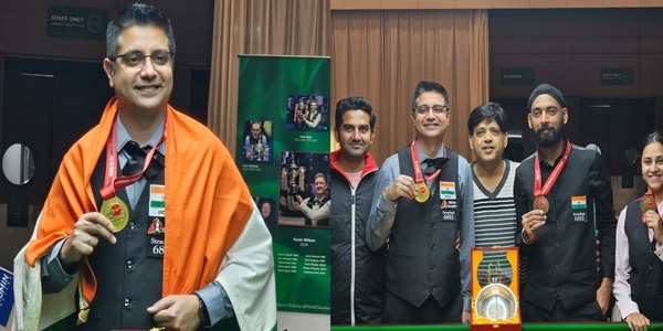 Kamal Chawla clinches Gold in IBSF World 6 Red Snooker Championship