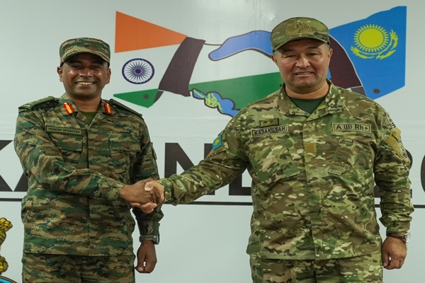 8th India-Kazakhstan Joint Military Exercise KAZIND-2024 Begins