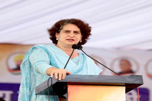 Congress Senior Leader Priyanka Gandhi Accuse BJP of Constitutional Changes in Haryana Polls Campaign