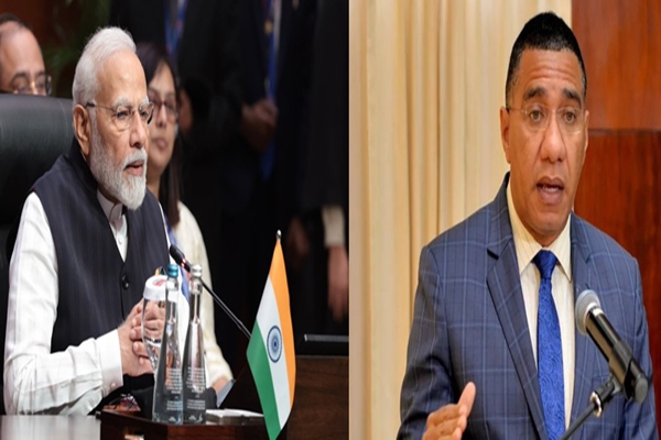 PM Narendra Modi to hold delegation level talks with Jamaican PM Andrew Holness