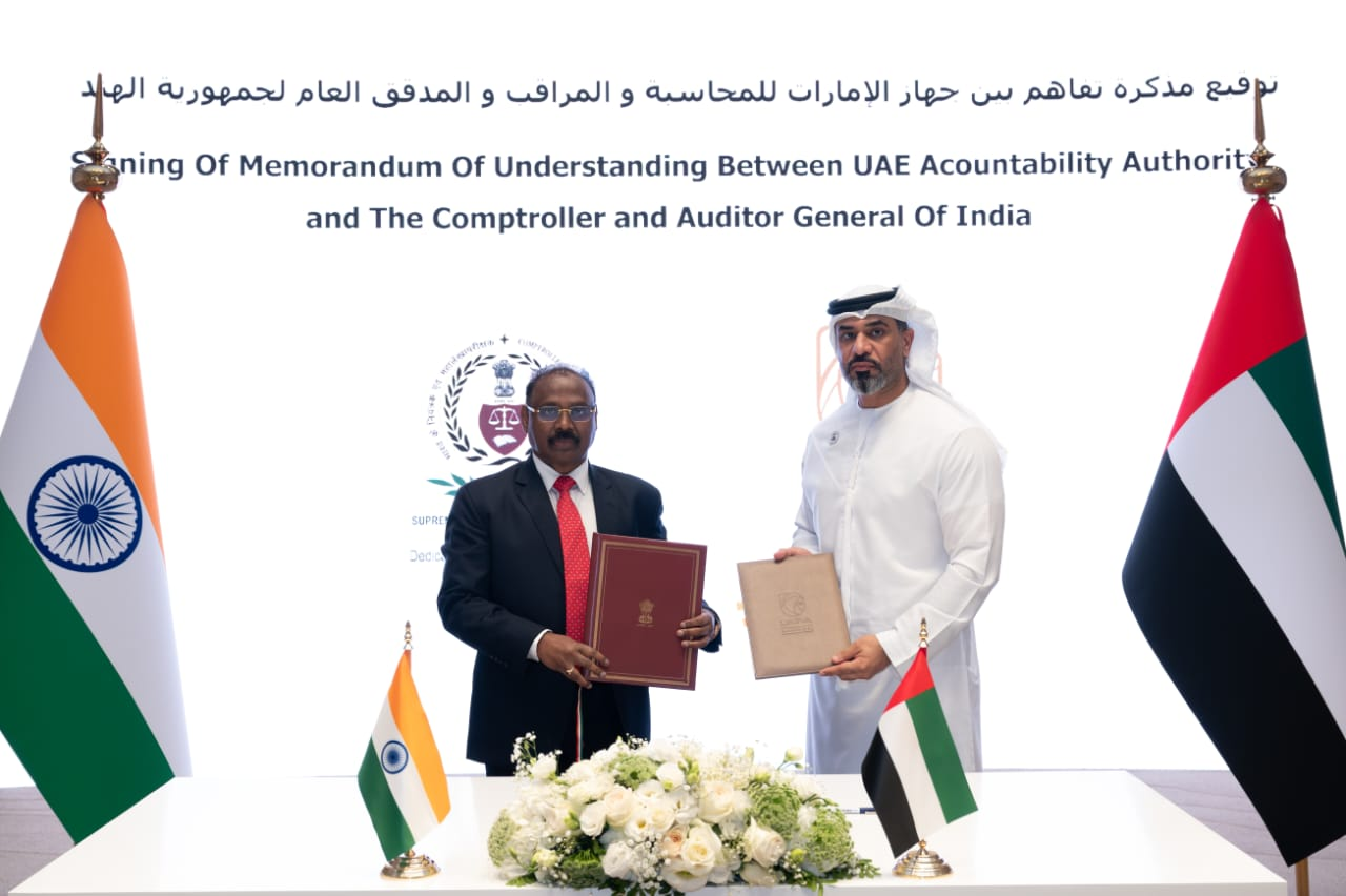 UAE, India Sign MoU to Strengthen Public Sector Audit Cooperation