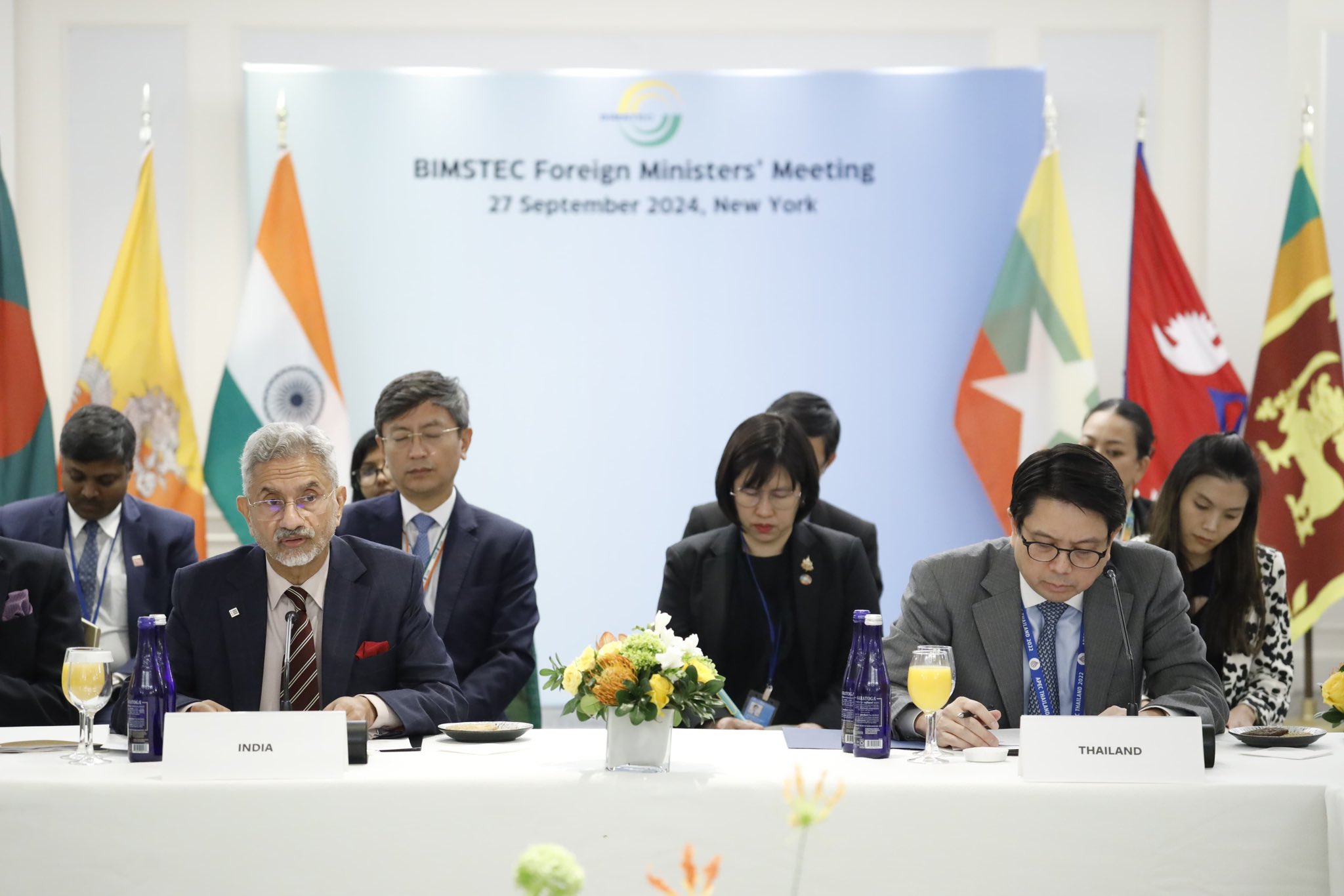 EAM S Jaishankar chaired BIMSTEC informal Foreign Ministers’ meeting in New York