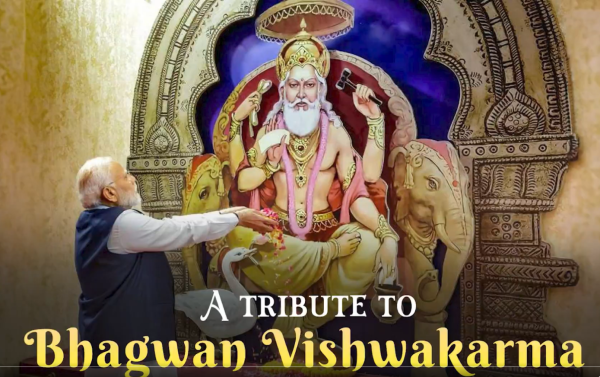 PM Narendra Modi extends greetings to citizens on Vishwakarma Jayanti