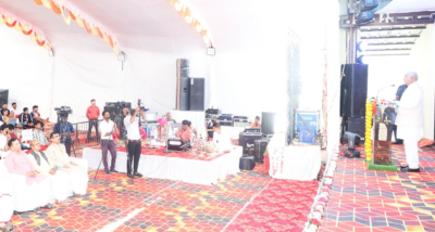 राज्यपाल मंगुभाई पटेल केन्द्रीय संस्कृत विश्वविद्यालय परिसर भोपाल में आयोजित युवा महोत्सव 2024 के उद्घाटन समारोह को संबोधित किया