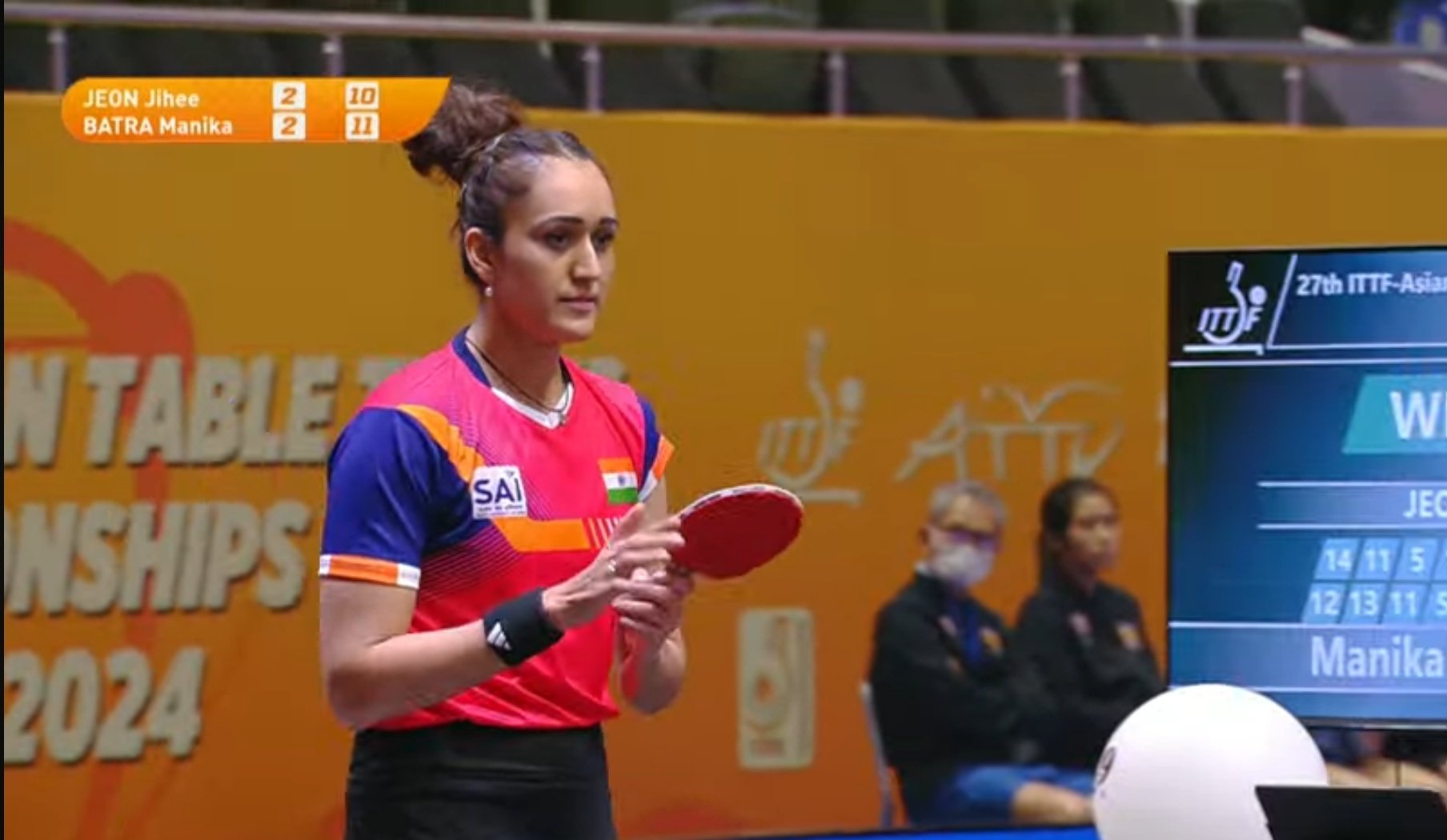 India to face Japan in semifinal of the Asian Table Tennis Championship