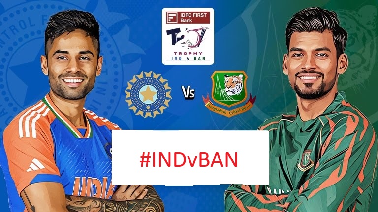 INDvsBAN: ગ્વાલિયરમાં રમાશે પ્રથમ T20 આંતરરાષ્ટ્રીય મેચ