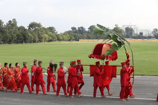 Nepal observes Phulpati ceremony, marking 7th day of Dashain festival