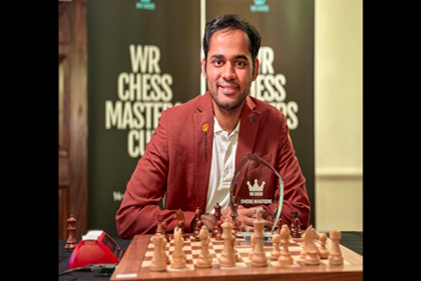 Chess:  Grandmaster Arjun Erigaisi crosses  2800 Elo rating mark; second Indian to achieve the mark